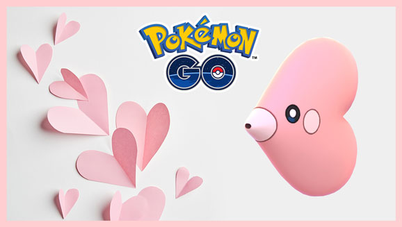 Excelangue Chromatique Nanmeouie Et Mamanbo Font Leurs Debuts Dans Pokemon Go Pour Un Evenement Special Saint Valentin Www Pokemon Fr