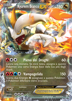 Risultati immagini per Kyurem Bianco EX