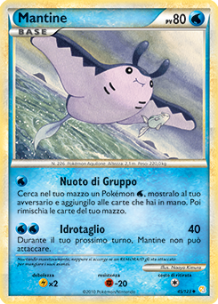 Evoluzione dei pokemon mantine