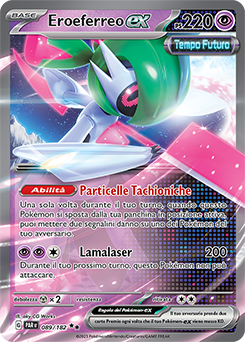 Pokémon Caja De Coleccionista Con Codaurlante Y Eroeferreo, 2 Cartas Holográficas, 6 Sobres Y Accesorios - Edición Italiana