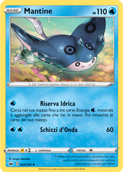 Evoluzione dei pokemon mantine