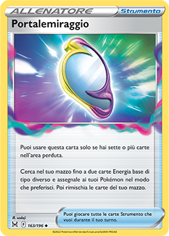 CARTA POKEMON GIRATINA V ASTRO 131/196 ORIGINE PERDUTA in Italiano