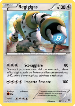 Regigigas Vastro 114/159 - Zenit Regale - Italiano - Pokemon Ita V