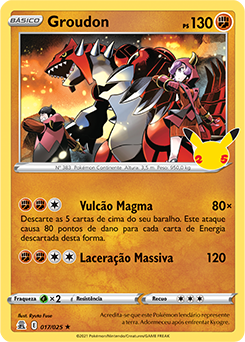 Groudon - Pokemon Lendário - Pokemon Go - DFG