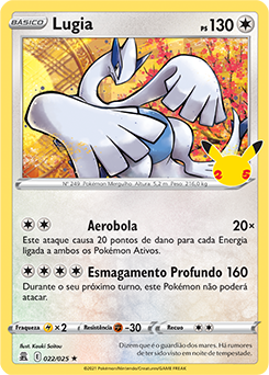 Mega evolução de pokemons - Mega lugia