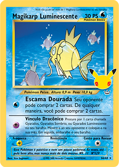 Carta Pokémon Gyarados Sombrio Coleção Celebrações 25 Anos - Alfabay - Cubo  Mágico - Quebra Cabeças - A loja de Profissionais e Colecionadores!