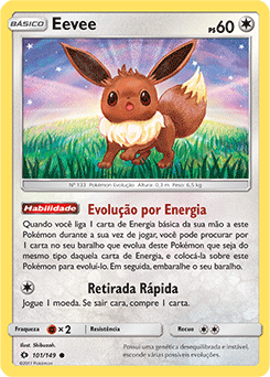 Eevee pokémon evolução