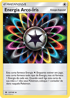 Energia Arco-Íris, Tempestade Celestial, Banco de Dados de Cards do  Estampas Ilustradas