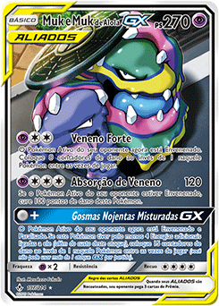 Muk e Muk de Alola-GX, Elos Inquebráveis, Banco de Dados de Cards do  Estampas Ilustradas