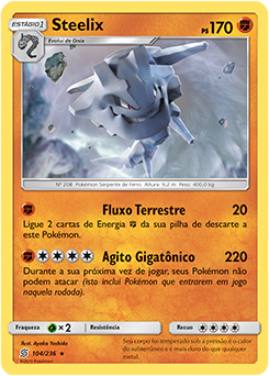 Pokémon Steelix e Onix - Conjunto de Evolução de Angola