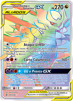 Carta Pokemon Giratina V-Astro (131/196) Origem Perdida EE11