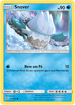 Snover, Luz Proibida, Banco de Dados de Cards do Estampas Ilustradas