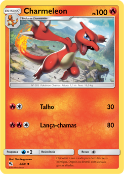 Charmeleon, Yellow A Alternate, Banco de Dados de Cards do Estampas  Ilustradas