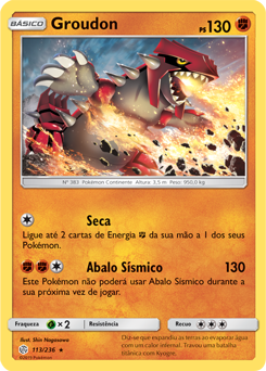 Jogada Excelente on X: Pokémon GO: Groudon, o Pokémon Continente