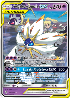 Solgaleo-GX, Cartas promocionais, Banco de Dados de Cards do Estampas  Ilustradas