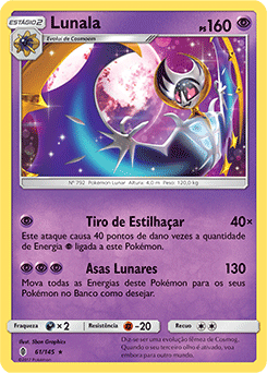 Solgaleo representa o que e a Lunala o que representa