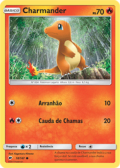 Pokémon nº 0006 - Charizard (Mega Evolução X) Pokémon Chama