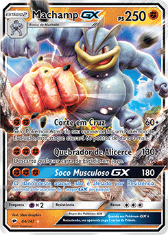 Lata - Pokémon Lutador - Machamp Ex - Lacrado