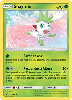 Carta Pokemon Shaymin V Astro Astros Cintilantes Original