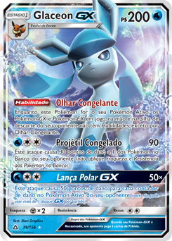 Carta Pokémon Glaceon Vmax Rainbow Céus Em Evolução