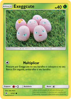 ◓ Pokédex Completa: Exeggcute (Pokémon) Nº 102