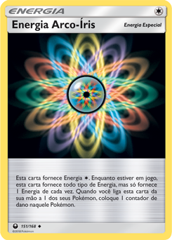 Energia Arco-Íris, Tempestade Celestial, Banco de Dados de Cards do  Estampas Ilustradas