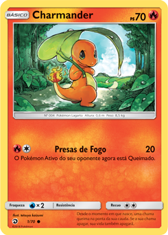 Saiba como obter um Pokémon de Fogo queimado através do Pokémon