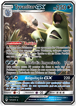 Deck Pokémon Lutador c/ Tyranitar EX