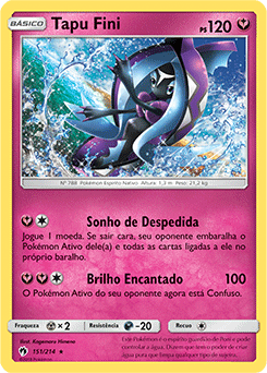 Tapu Fini (151/214), Busca de Cards