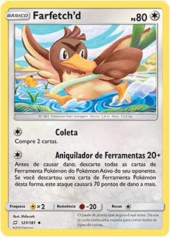 Farfetch'd de Galar, Reinado Arrepiante, Banco de Dados de Cards do  Estampas Ilustradas