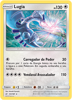 Lugia V, Cartas promocionais, Banco de Dados de Cards do Estampas  Ilustradas