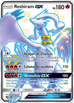 Reshiram-GX, Cartas promocionais, Banco de Dados de Cards do Estampas  Ilustradas