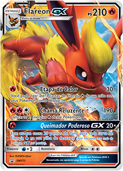 Flareon-GX, Cartas promocionais, Banco de Dados de Cards do Estampas  Ilustradas