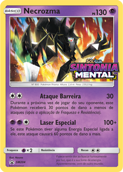 Carta Pokémon Lendário Necrozma GX Sombras Ardentes