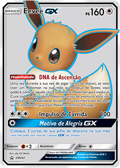 Eevee, Destinos Brilhantes, Banco de Dados de Cards do Estampas  Ilustradas