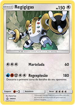 Carta Pokémon Original Regigigas V Astro Realeza Absoluta