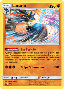 Lucario-GX, Cartas promocionais, Banco de Dados de Cards do Estampas  Ilustradas