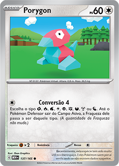 Porygon, 151, Banco de Dados de Cards do Estampas Ilustradas