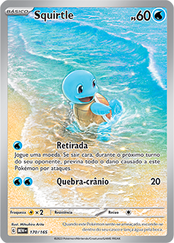 Squirtle, Cartas promocionais, Banco de Dados de Cards do Estampas  Ilustradas