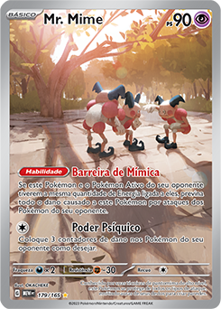 Mr. Mime, 151, Banco de Dados de Cards do Estampas Ilustradas