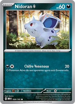 Nidoran♀, 151, Banco de Dados de Cards do Estampas Ilustradas