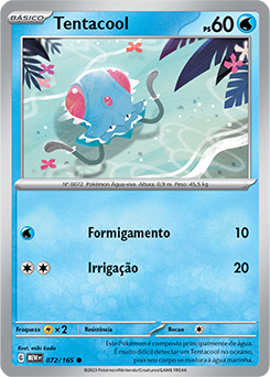 Tentacruel, 151, Banco de Dados de Cards do Estampas Ilustradas