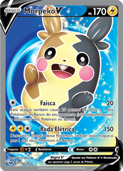 Carta Pokémon Morpeko V Espada E Escudo