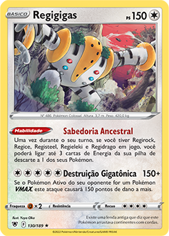 Carte Pokemon carta Pokémon card Regigigas V Astro 114/159 - Vinted