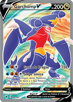 Carta Pokémon Garchomp V Astro Estrelas Radiantes Original, Jogo de  Tabuleiro Original Copag Nunca Usado 72188166