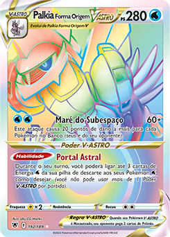 Palkia Forma Origem V-ASTRO, Pokémon