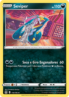 Seviper, Yellow A Alternate, Banco de Dados de Cards do Estampas  Ilustradas