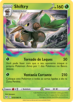 Mundo Pokémon - 756- Shiinotic. Tipo: planta/fada. Evolução: Estágio Final.  Histórico: Florestas onde os Shiinotic vivem são traiçoeiras para se entrar  à noite. Pessoas confusas por suas estranhas luzes nunca poderão encontrar