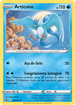 Articuno, Tempestade Prateada