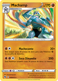 Lata - Pokémon Lutador - Machamp Ex - Lacrado